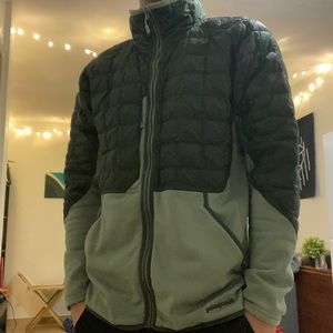 Patagonia down/fleece zip up